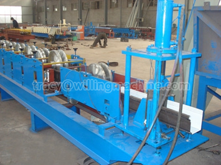 5 inch K shape gutter forming machine