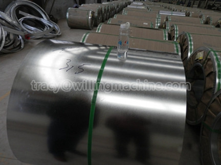 0.12mm-4.0mm thickness, 660-1250mm width galvanized steel coil 